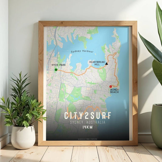 City2Surf Poster