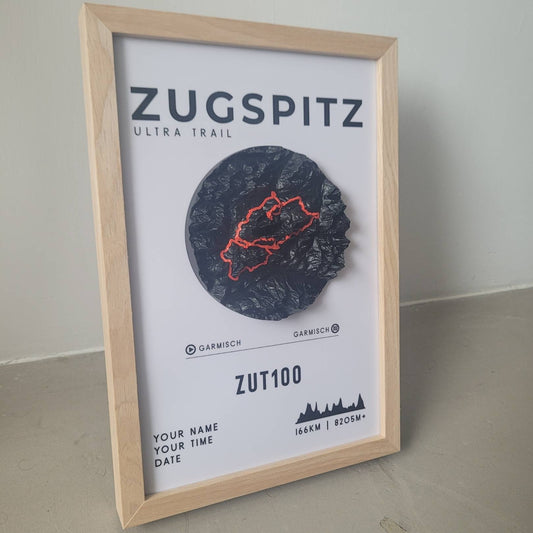 Zugspitz Ultra Trail - ZUT100 3D Relief