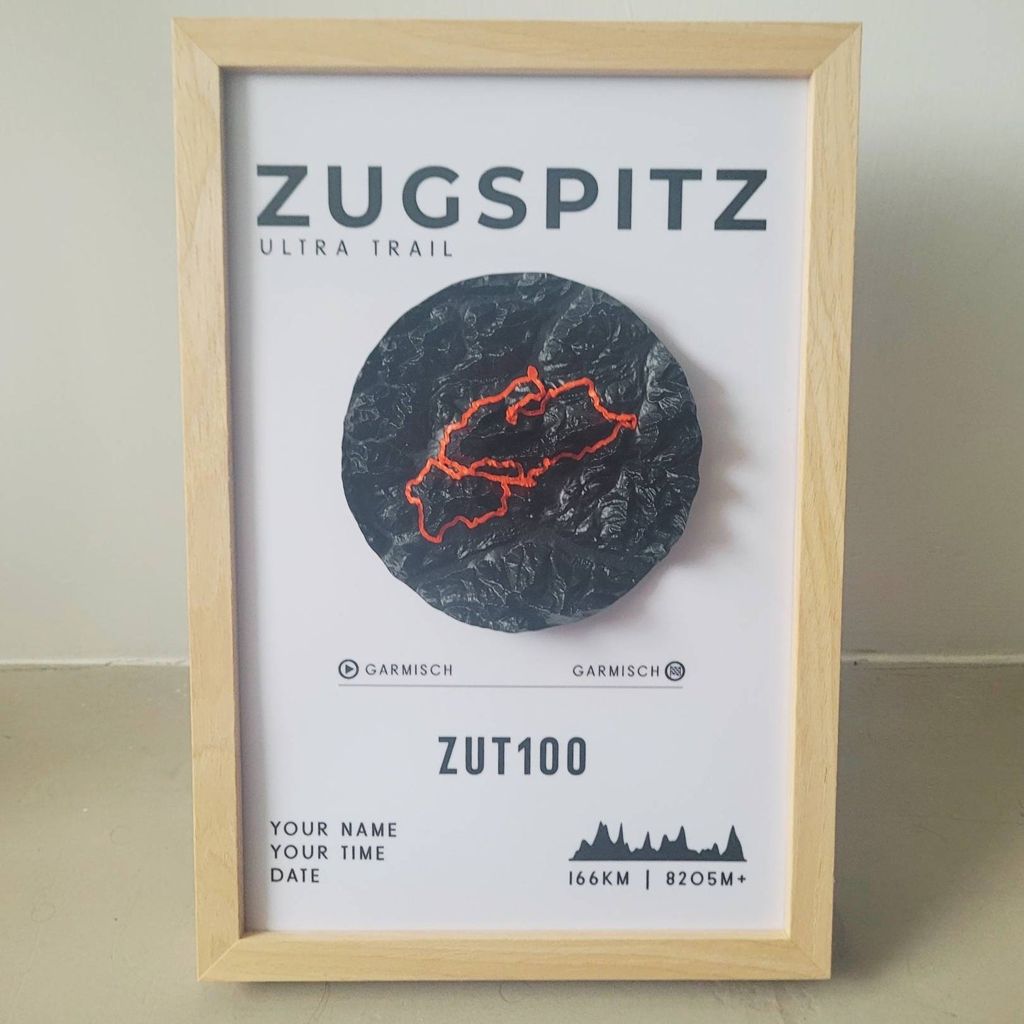 Zugspitz Ultra Trail - ZUT100 3D Relief