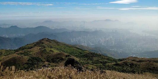 The view from Tai Mo Shan on MacLehose Section 8