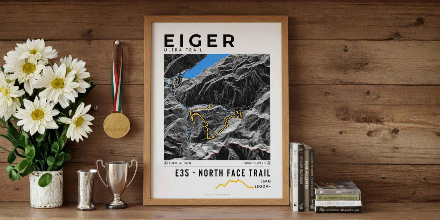 Eiger Ultra Trail: Das Finisher Poster zum Lauf