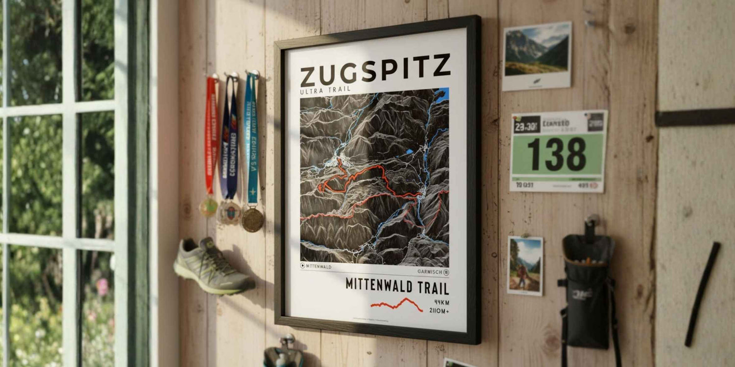 Zugspitz Ultra Trail: Das Finisher Poster zum Lauf