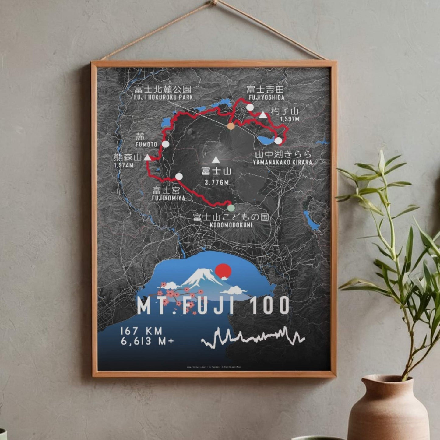 Mt. FUJI100 Race Poster