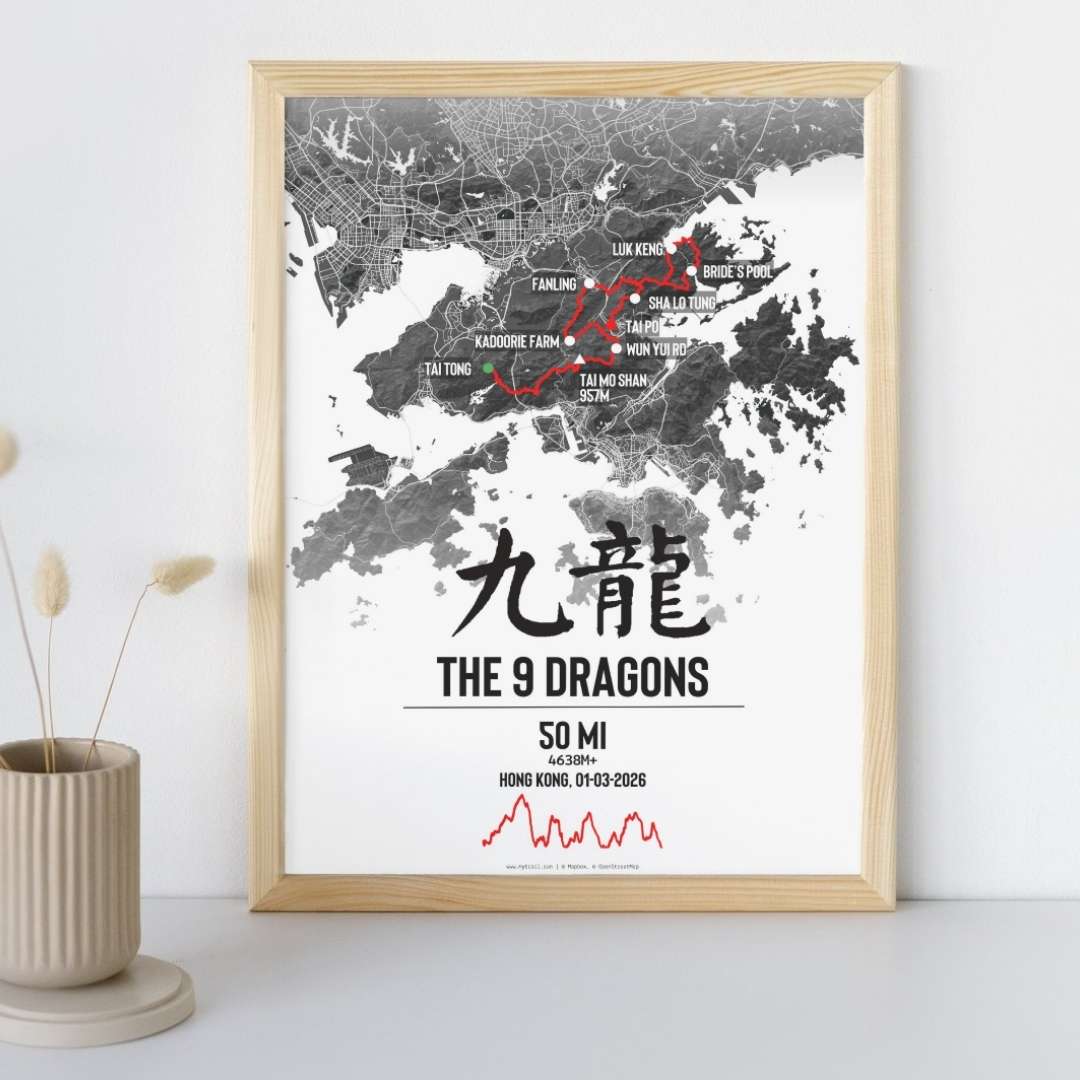 9 Dragons – Das 50-Meilen-Rennen (Poster)