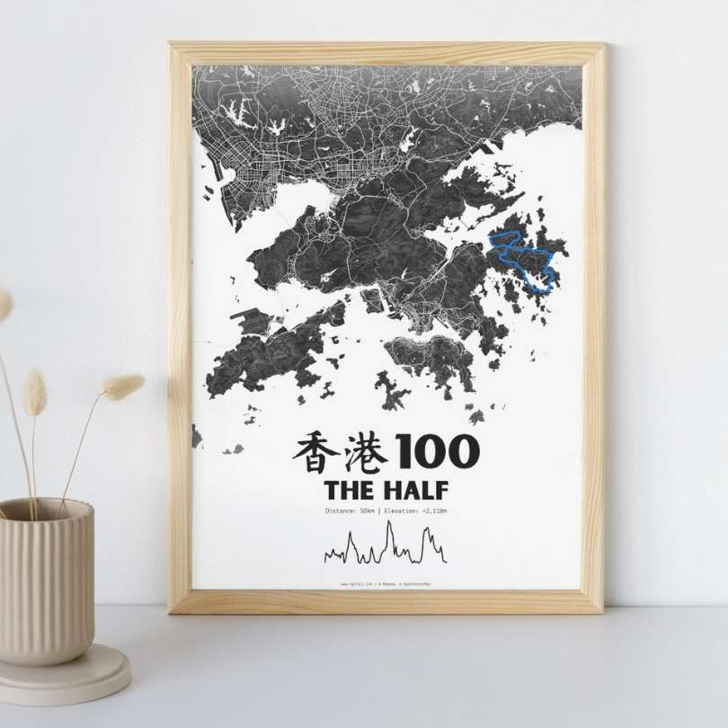 Hong Kong 100 - The Half - 香港100 | Rennplakat
