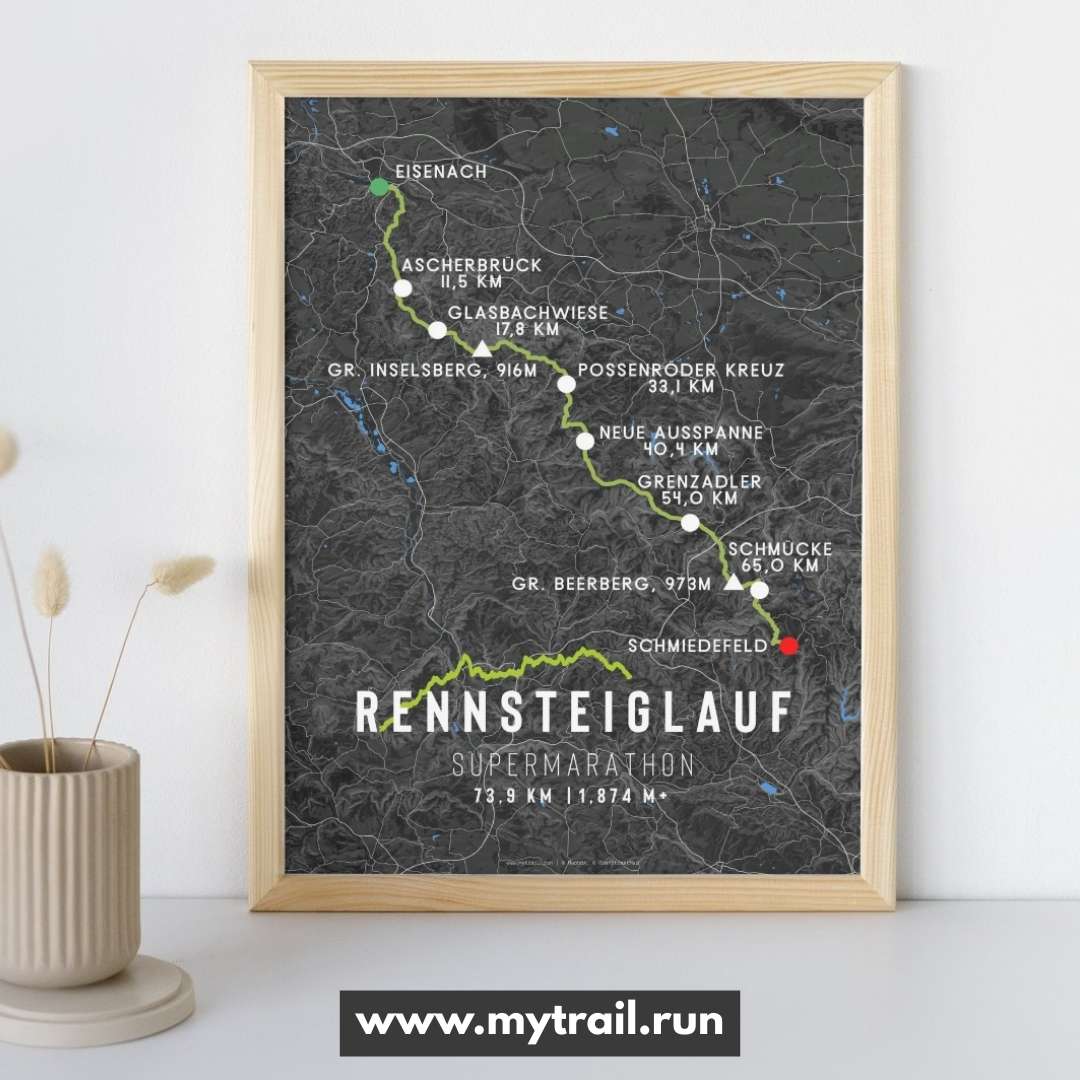 Rennsteiglauf Supermarathon Poster