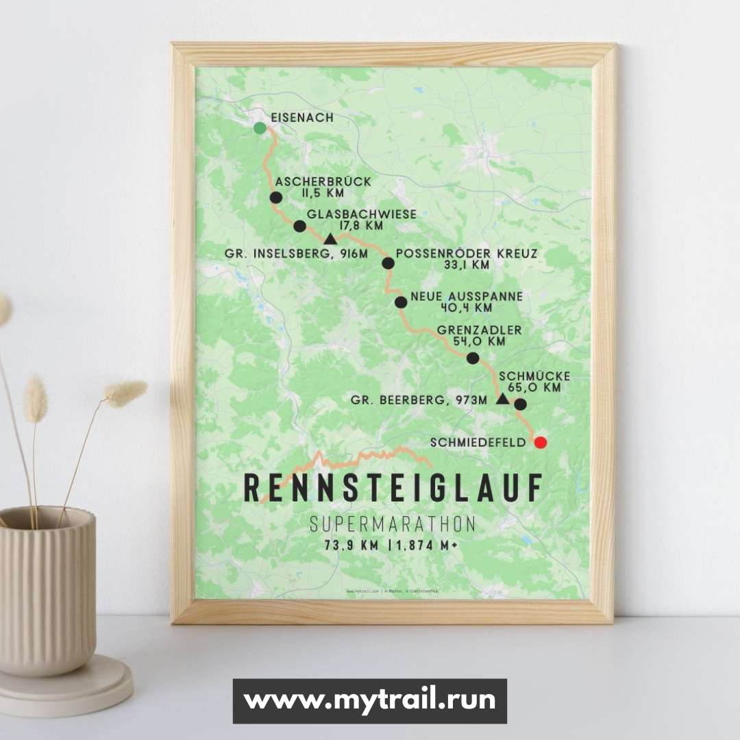 Rennsteiglauf Supermarathon Poster