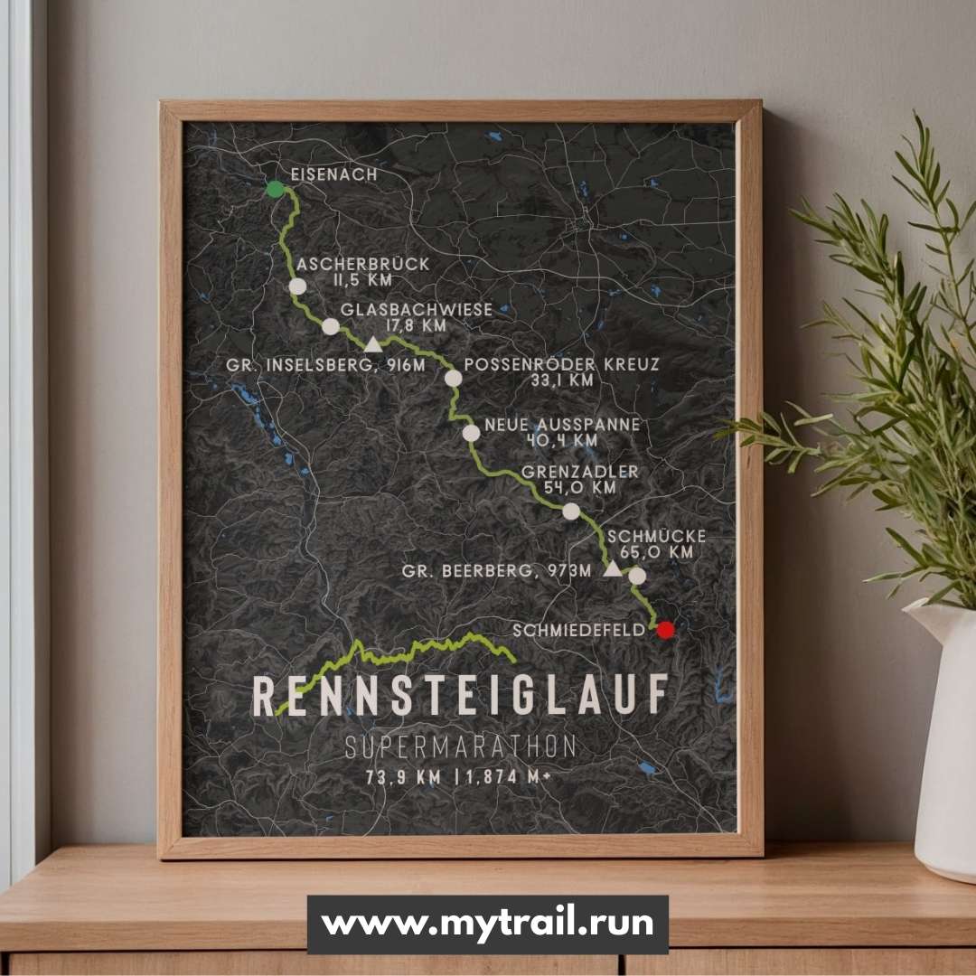 Rennsteiglauf Supermarathon Poster