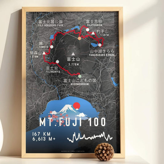 Mt. FUJI100 Race Poster