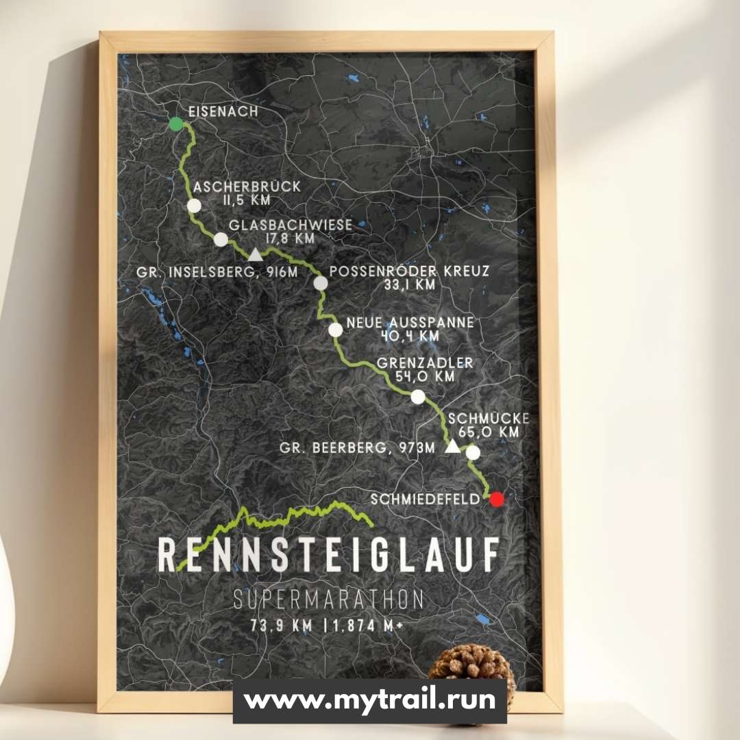 Rennsteiglauf Supermarathon Poster
