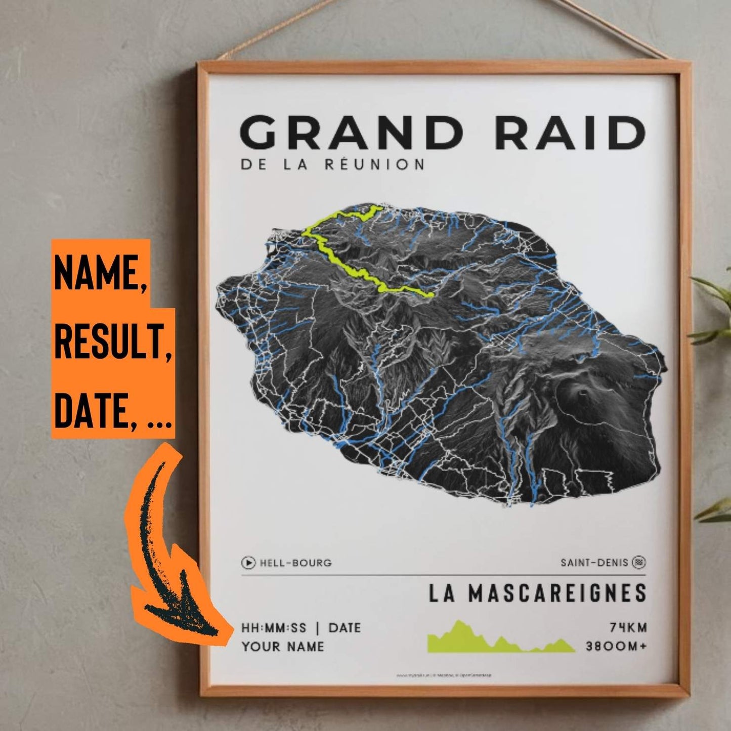 Grand Raid de la Réunion - La Mascareignes Poster