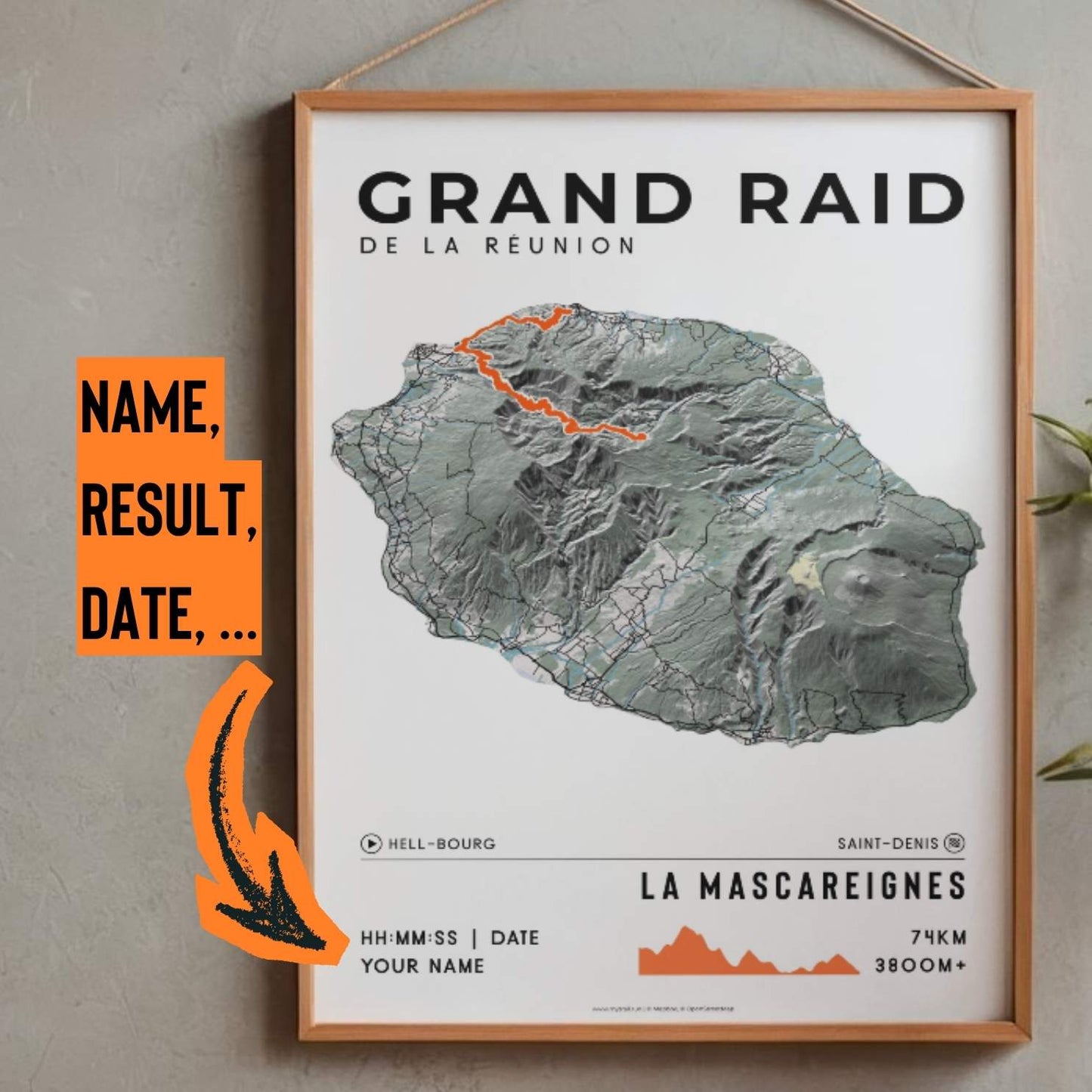 Grand Raid de la Réunion - La Mascareignes Poster