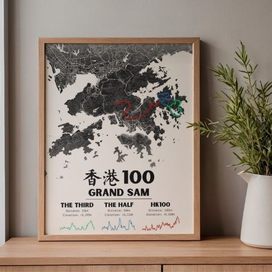 Hong Kong 100 - 香港100 | Grand Sam | Rennplakat