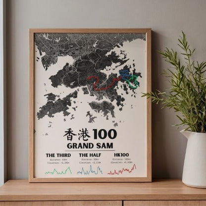 Hong Kong 100 - 香港100 | Grand Sam | Rennplakat