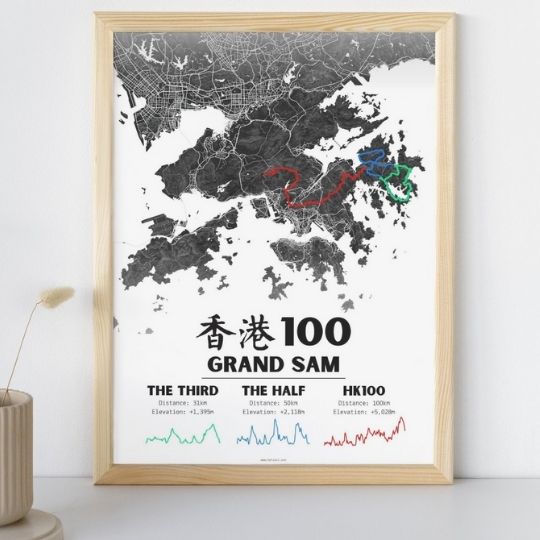 Hong Kong 100 - 香港100 | Grand Sam | Rennplakat