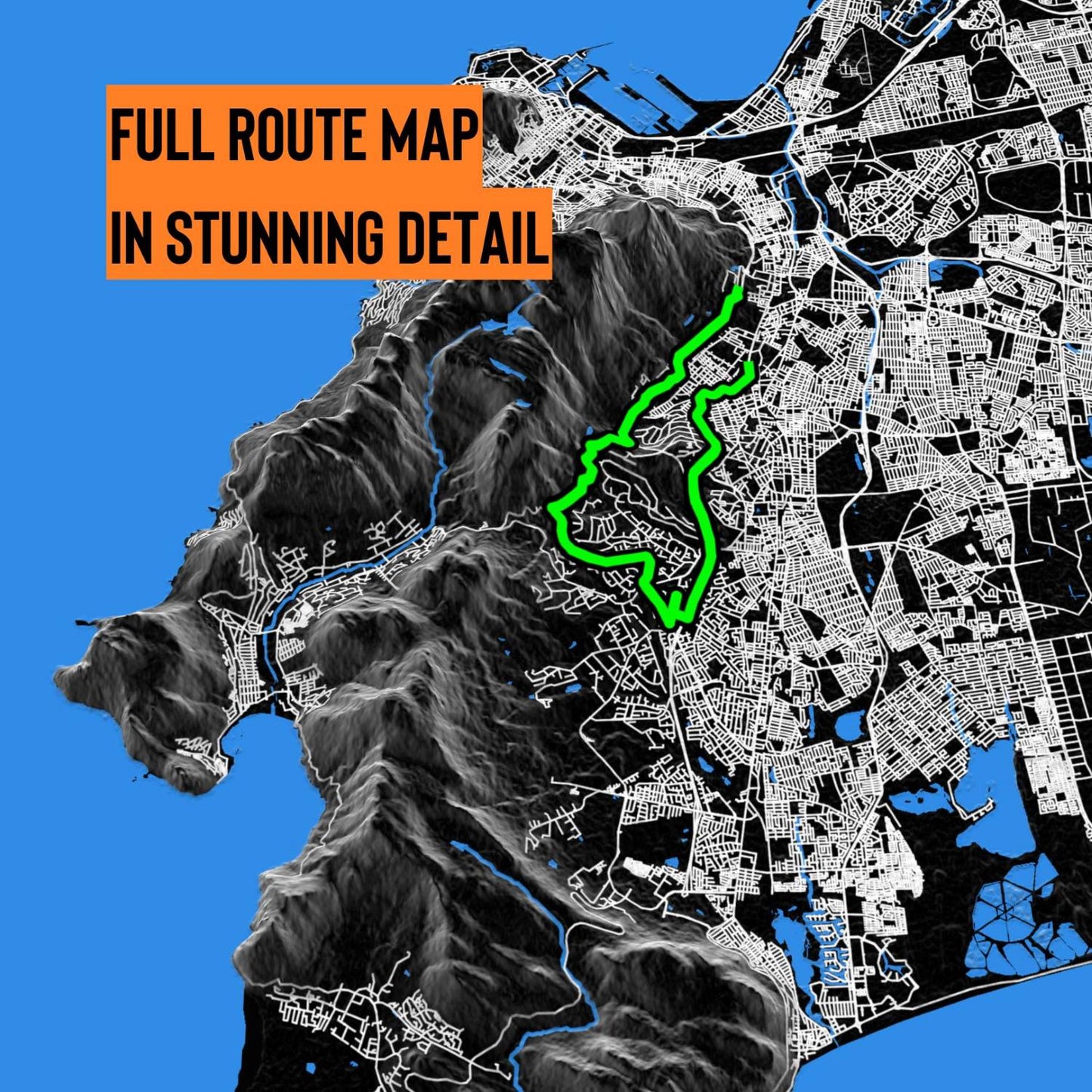 Two Oceans Half Marathon Poster