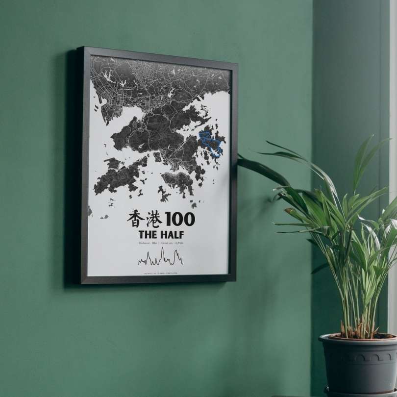 Hong Kong 100 - The Half - 香港100 | Rennplakat