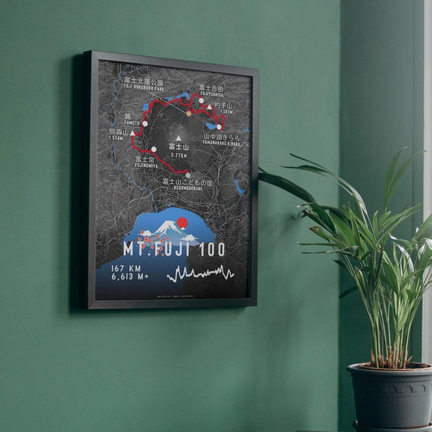 Mt. FUJI100 Race Poster