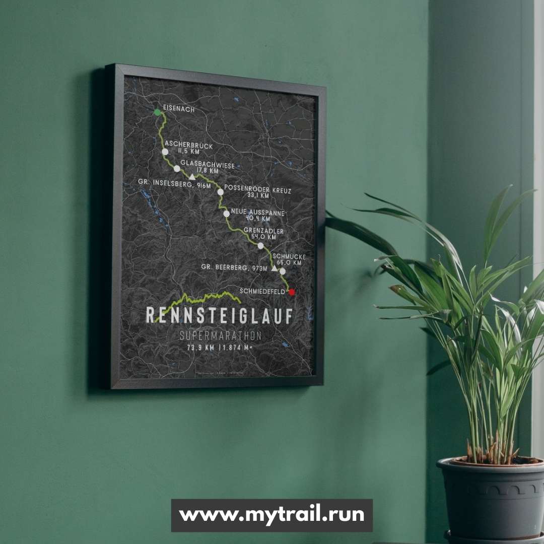 Rennsteiglauf Supermarathon Poster