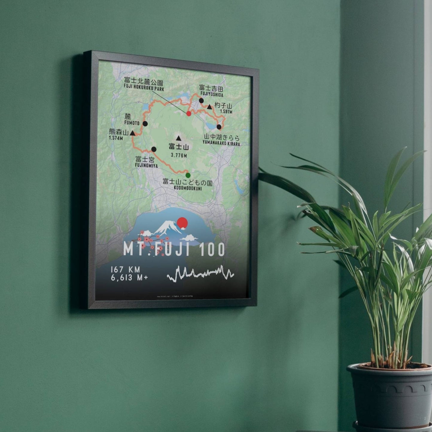 Mt. FUJI100 Race Poster