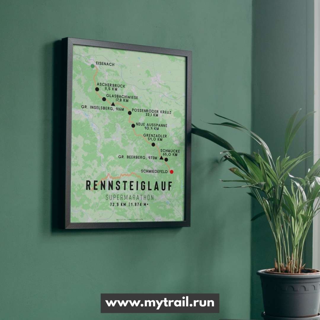Rennsteiglauf Supermarathon Poster