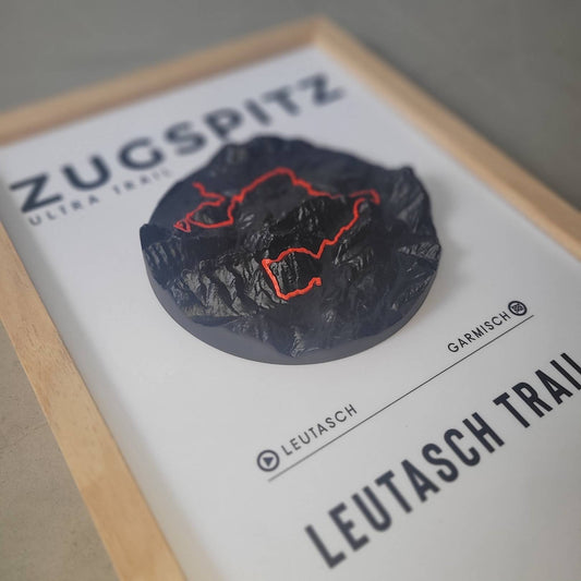 Zugspitz Ultra Trail - Leutasch Trail 3D Relief