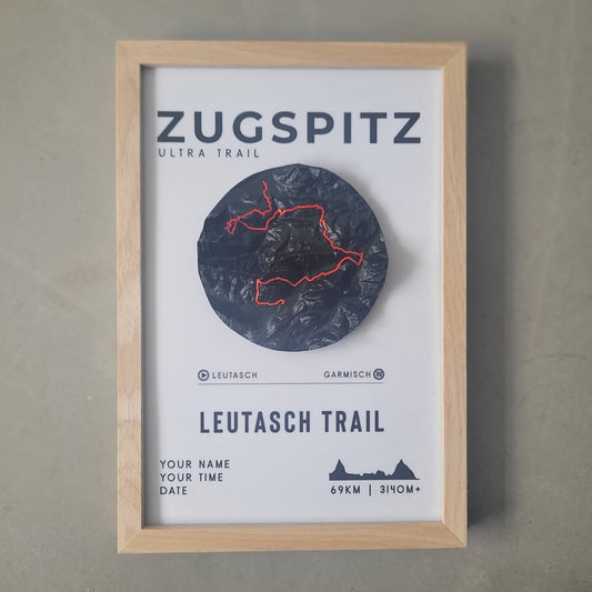 Zugspitz Ultra Trail - Leutasch Trail 3D Relief