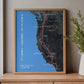 Pacific Crest Trail (PCT) Map Poster