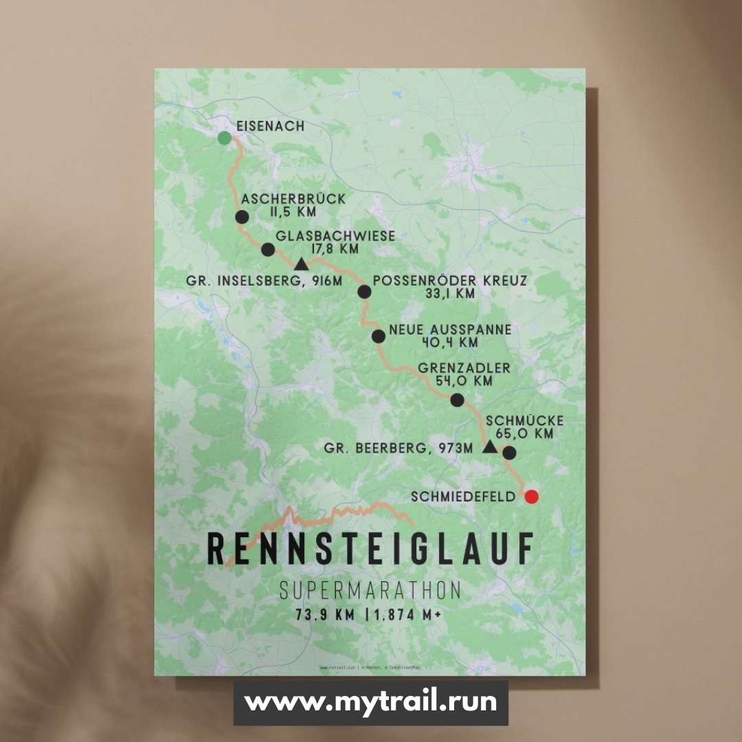 Rennsteiglauf Supermarathon Poster