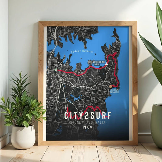 City2Surf Poster