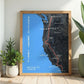 Pacific Crest Trail (PCT) Map Poster