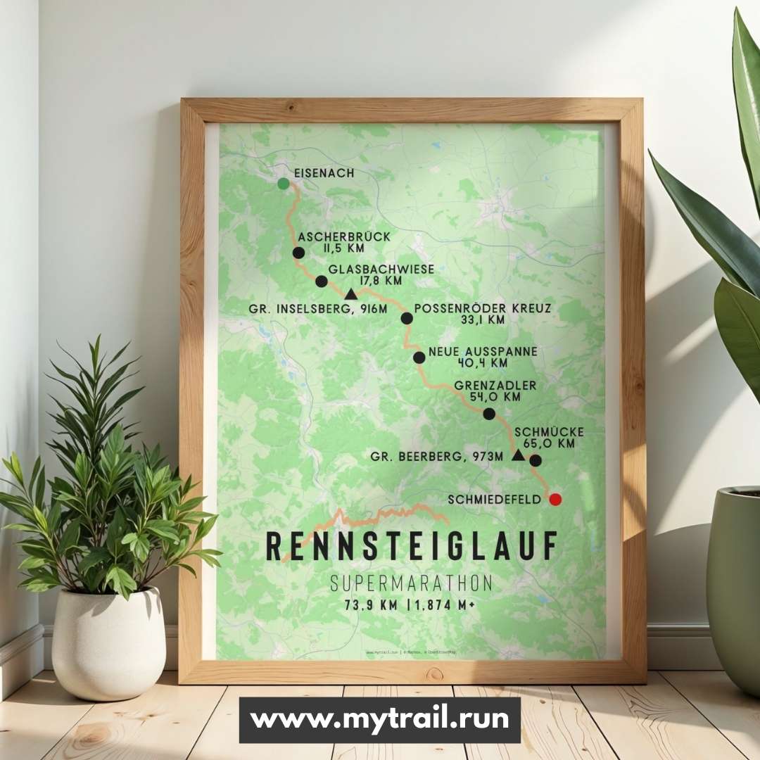 Rennsteiglauf Supermarathon Poster