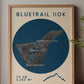 Tenerife Bluetrail 110k - Race Poster - Course Map