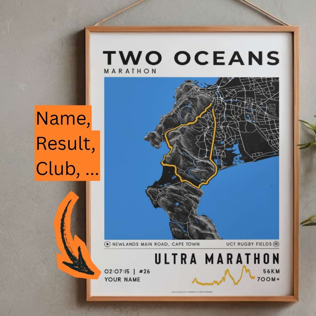 Two Oceans Ultra Marathon Poster