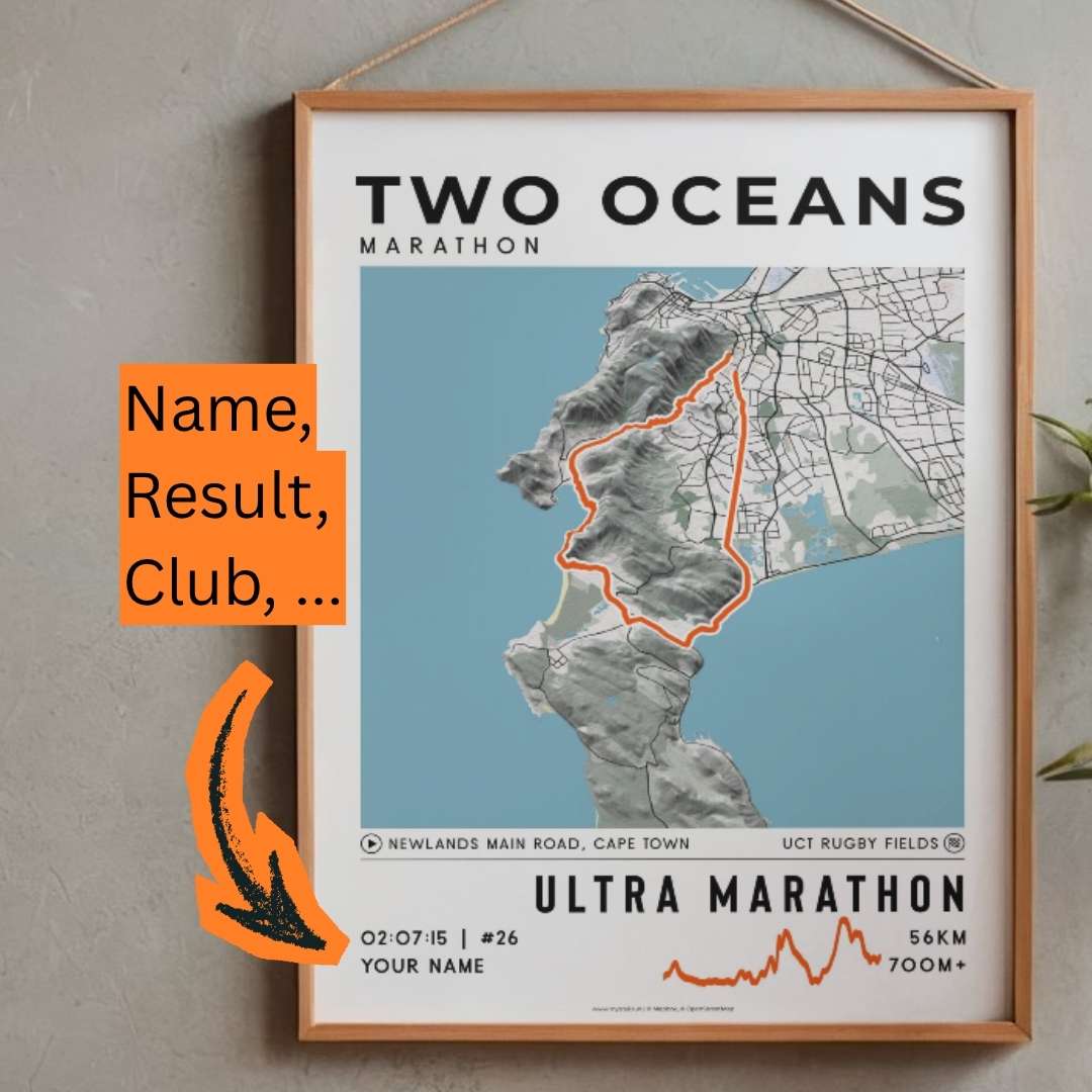 Two Oceans Ultra Marathon Poster