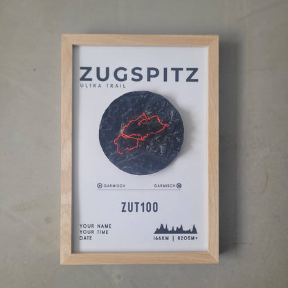 Zugspitz Ultra Trail - ZUT100 3D Relief