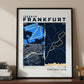 Framed Poster of Frankfurt Ironman Light Bookshelf