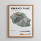 Framed Poster of Grand Raid De La Reunion La Mascareignes Light Ecommerce Studio