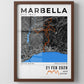 Framed Poster of Marbella Epic Trail Ecommerce Studio