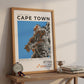 Framed Poster of UT100 Ultra Trail Cape Town Dark Legacy Corner