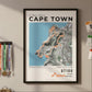 Framed Poster of UT100 Ultra Trail Cape Town Light Finisher Wall